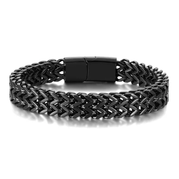 Fashion Solid Color Stainless Steel Bracelets Plating Stainless Steel